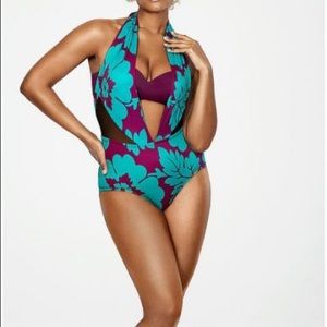 Plunging One Piece & Bikini Top By Sophie Theallet